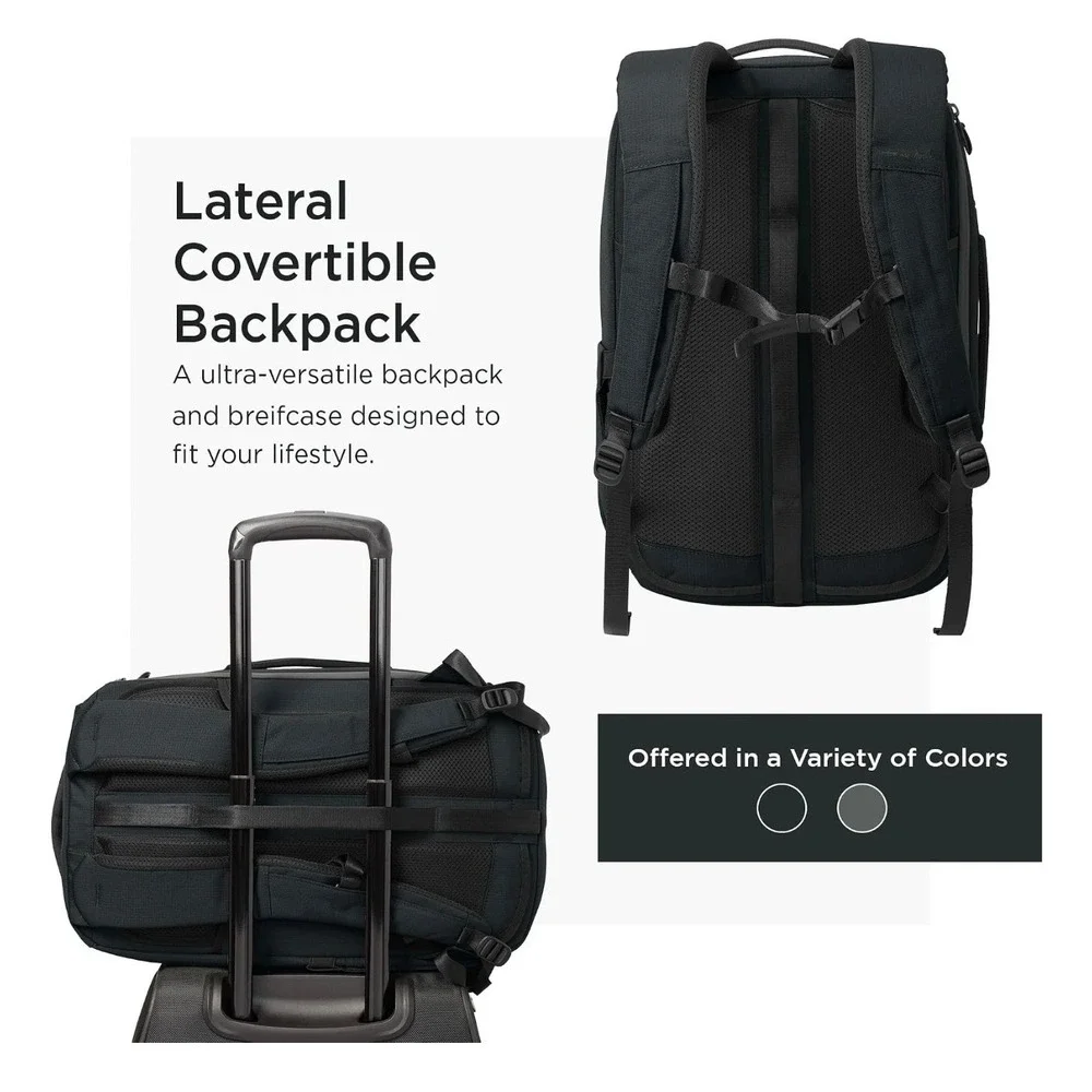 TravisMathew Lateral Convertible Backpack Briefcase LA Dodgers World Series 2024